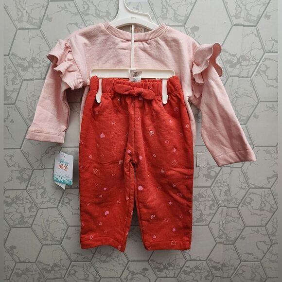 Nwt Valentine's Day Baby Girl's Clothes Bundle - Picture 4 of 6